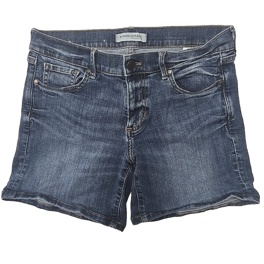 Banana Republic Premium Denim Women's Size 26 Roll Up Shorts